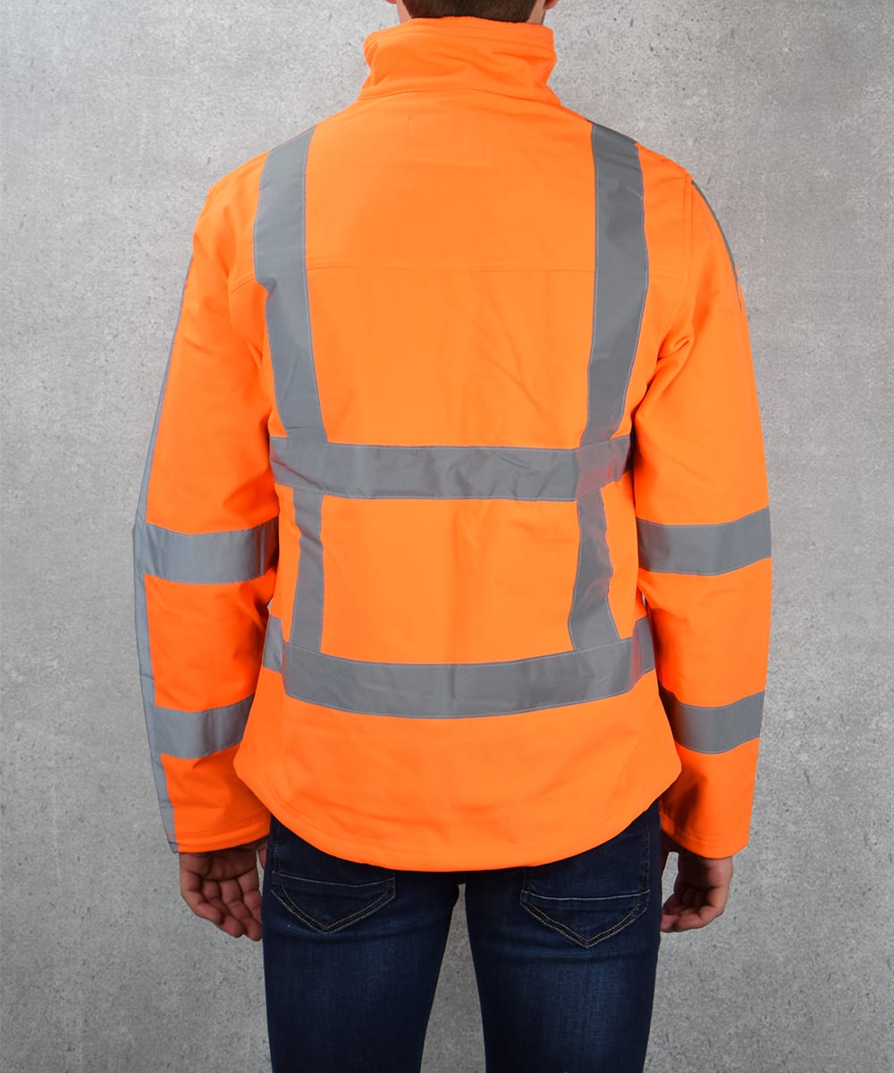 RWS-softshell-jas-achterkant.jpg OXXA RWS 1316 softshelljas | Oranje